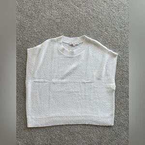 Brand NEW LOFT white sweater shirt
